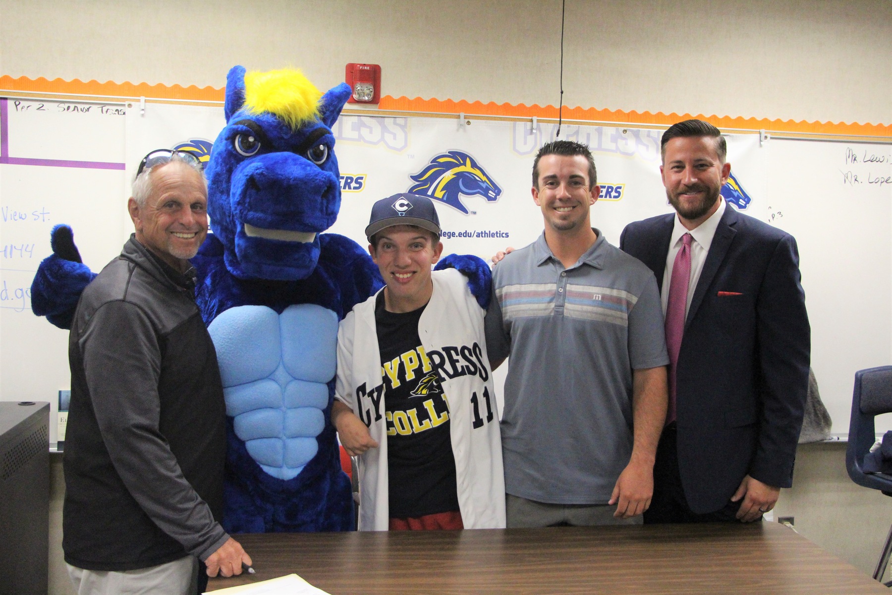 Cypress High School Senior, Brent Dillard, Joins Charger Baseball Family