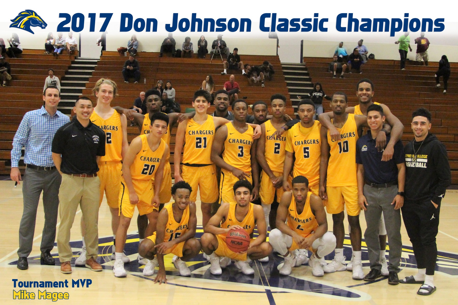 Chargers Crowned Champions of 3rd Annual Don Johnson Classic