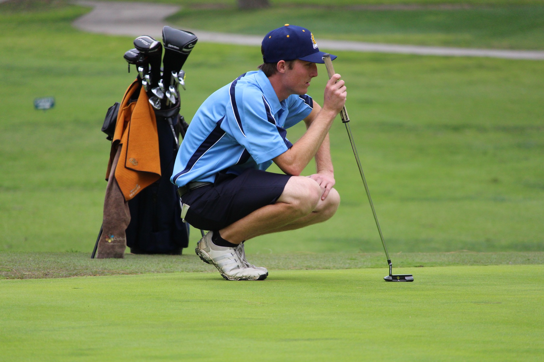 Men's Golf Sits Atop OEC Standings with Win at Candlewood