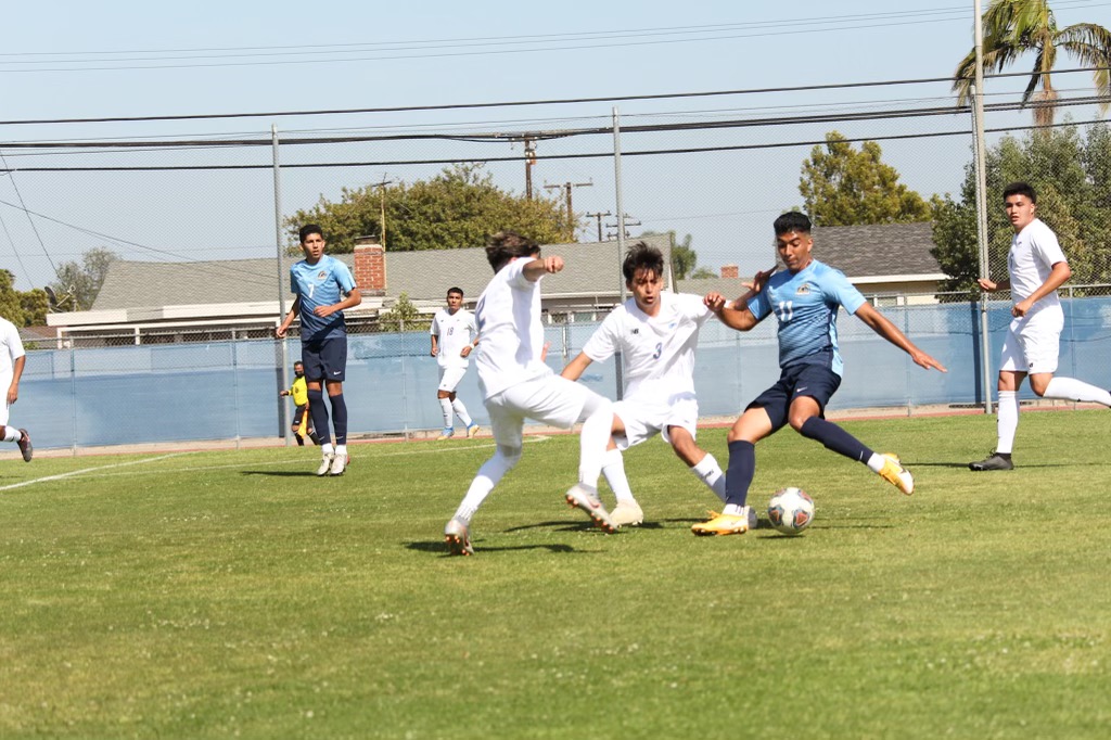 Men's Soccer Takes on Santiago Canyon in First Home Match of the Season