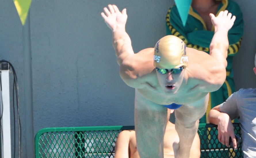 Men's Swim and Dive Finish Fifth in OEC Tournament