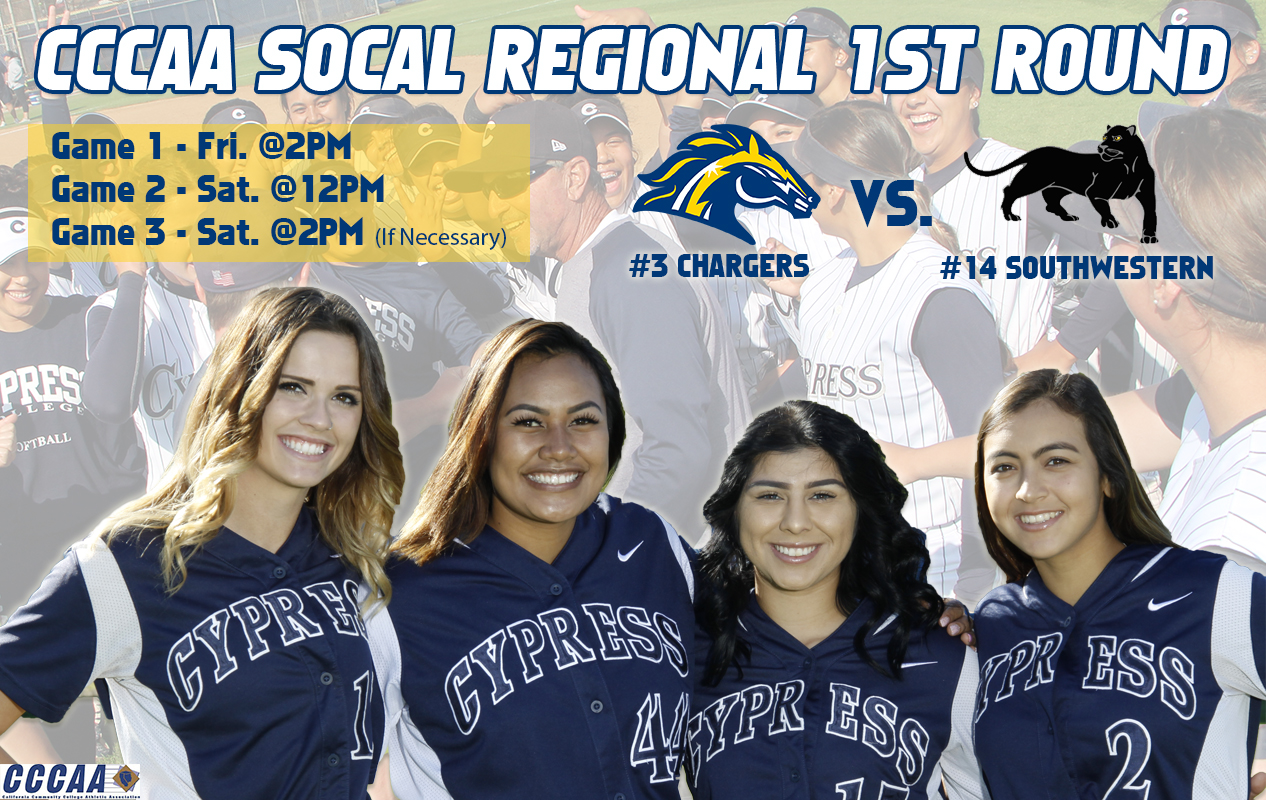 No. 3-Seeded Chargers Set to Host No. 14 Southwestern in CCCAA Regional Showdown