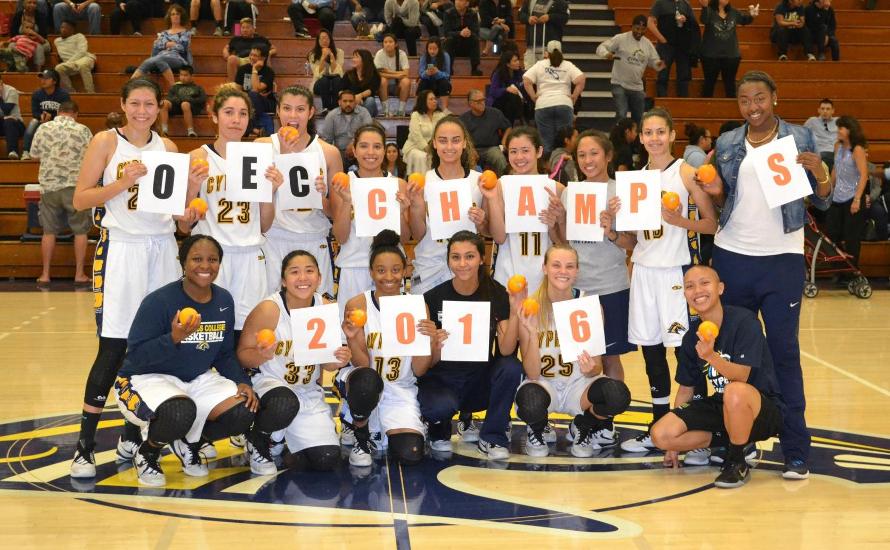 Women's Basketball Captures Sixth Orange Empire Conference Title
