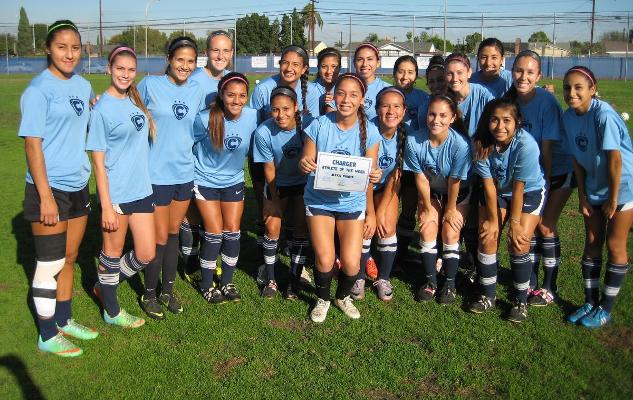 Soccer's Alexis Fuerte Named Charger of the Week (Oct. 20-26)