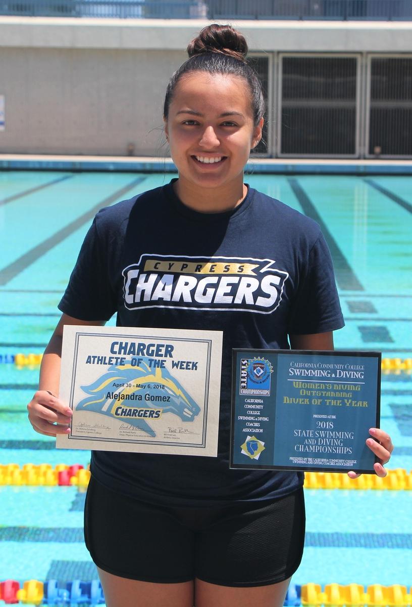 Alejandra Gomez Earns Charger of the Week (Apr. 30-May 6)