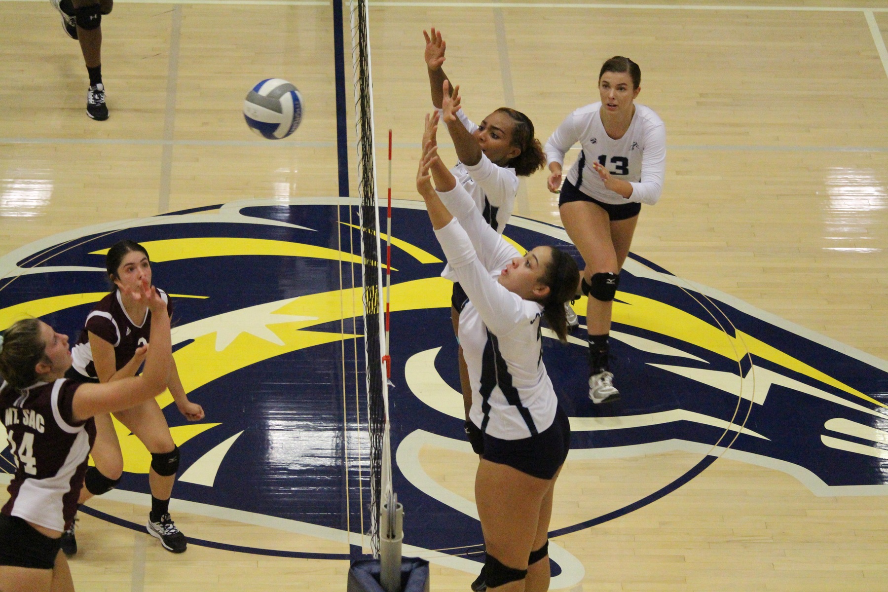 No. 13 Volleyball Defends Home Court Against Mounties, 3-2
