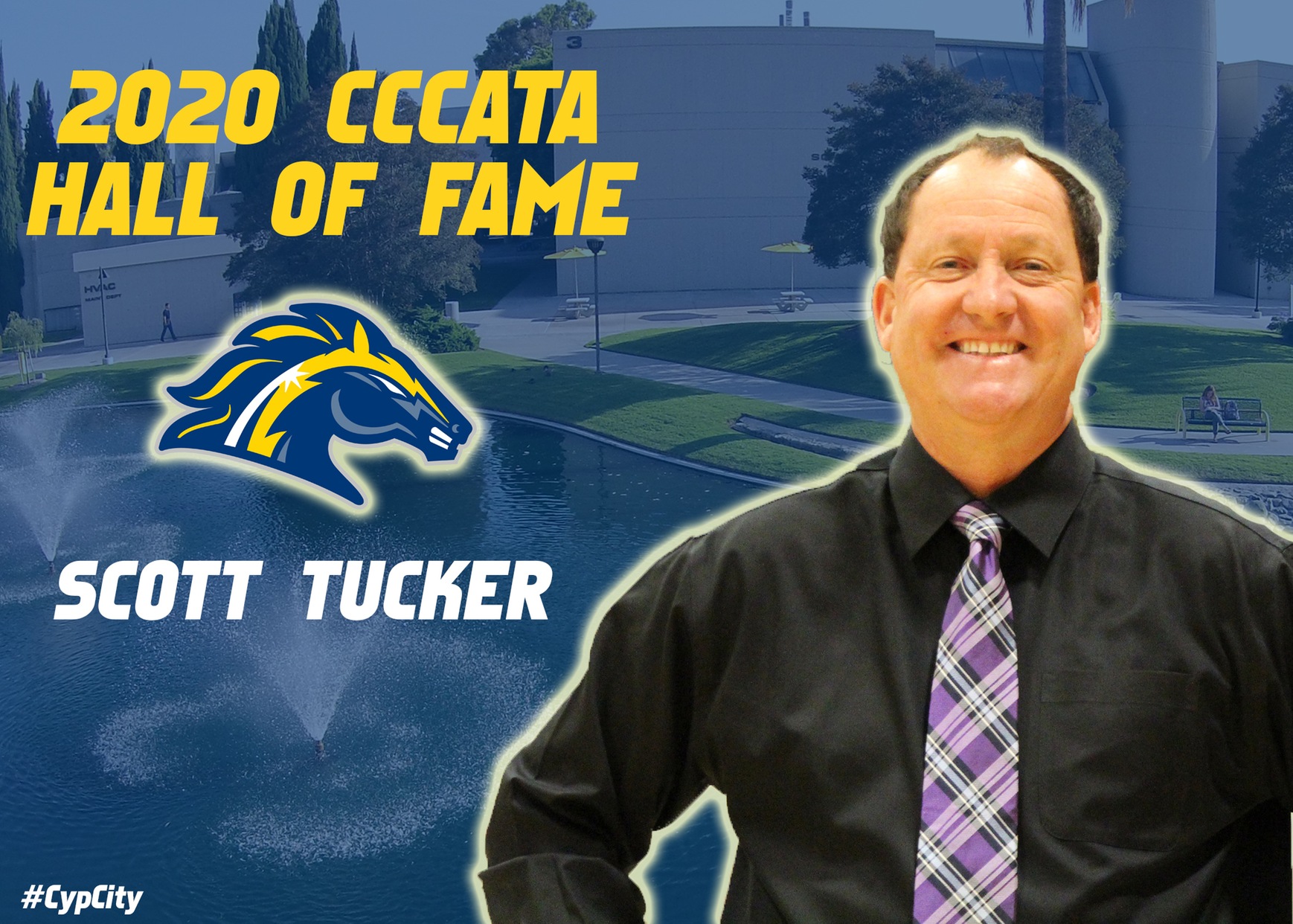 Head Athletic Trainer, Scott Tucker, Inducted into the CCCATA Hall of Fame