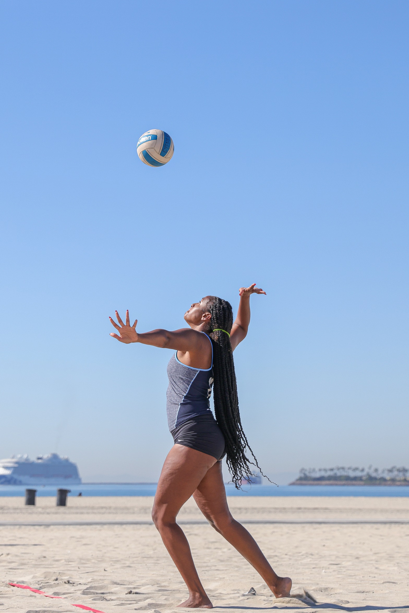 Cypress Beach Volleyball Sweeps Riverside, 5-0
