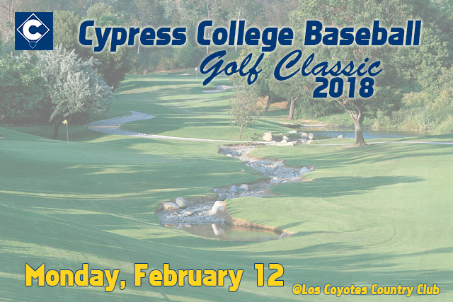 Cypress College Baseball Golf Classic Registration