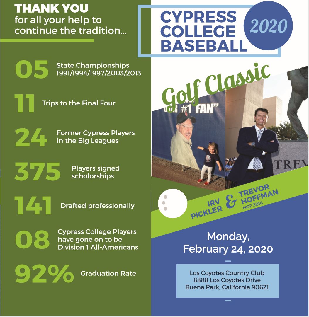 2020 Cypress College Golf Classic