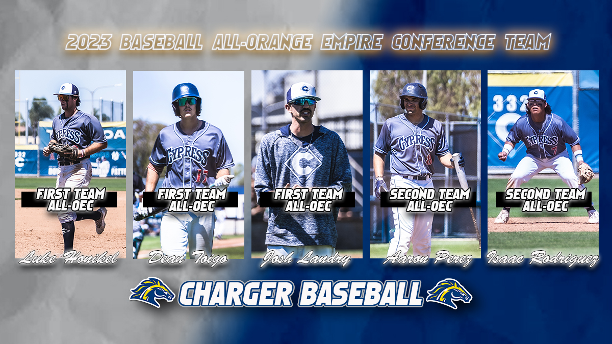 Five Chargers Earn All-Conference Selections