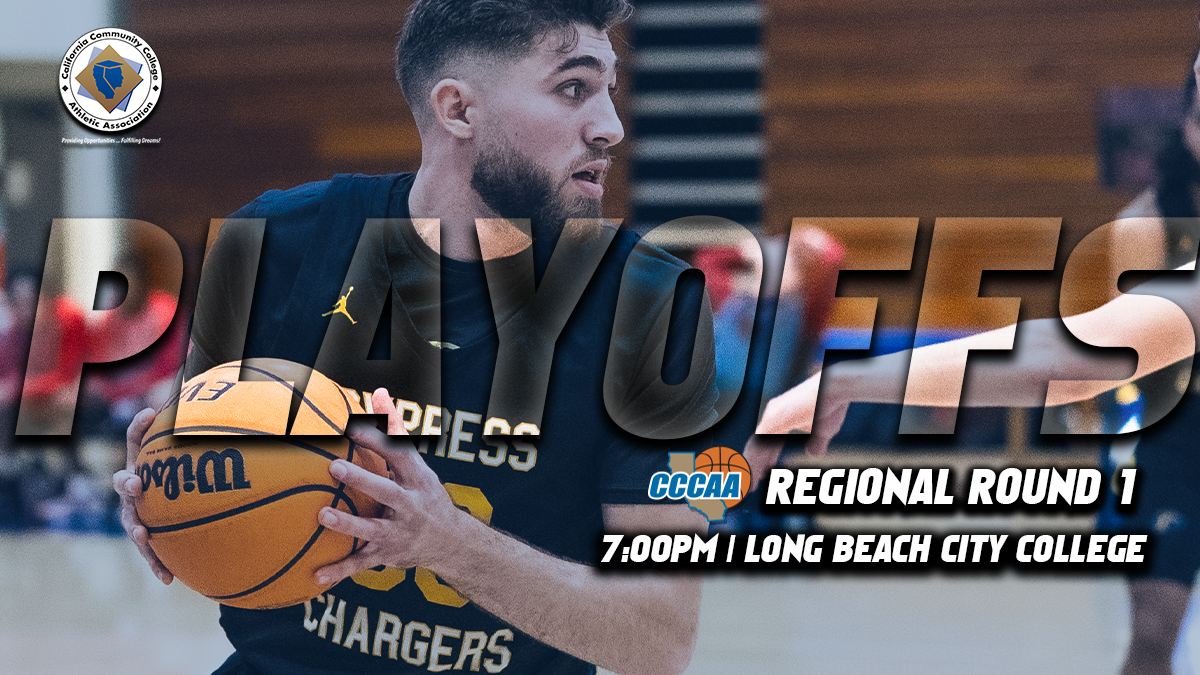 Cypress Men's Basketball Take on the Long Beach Vikings in First Round of Playoffs