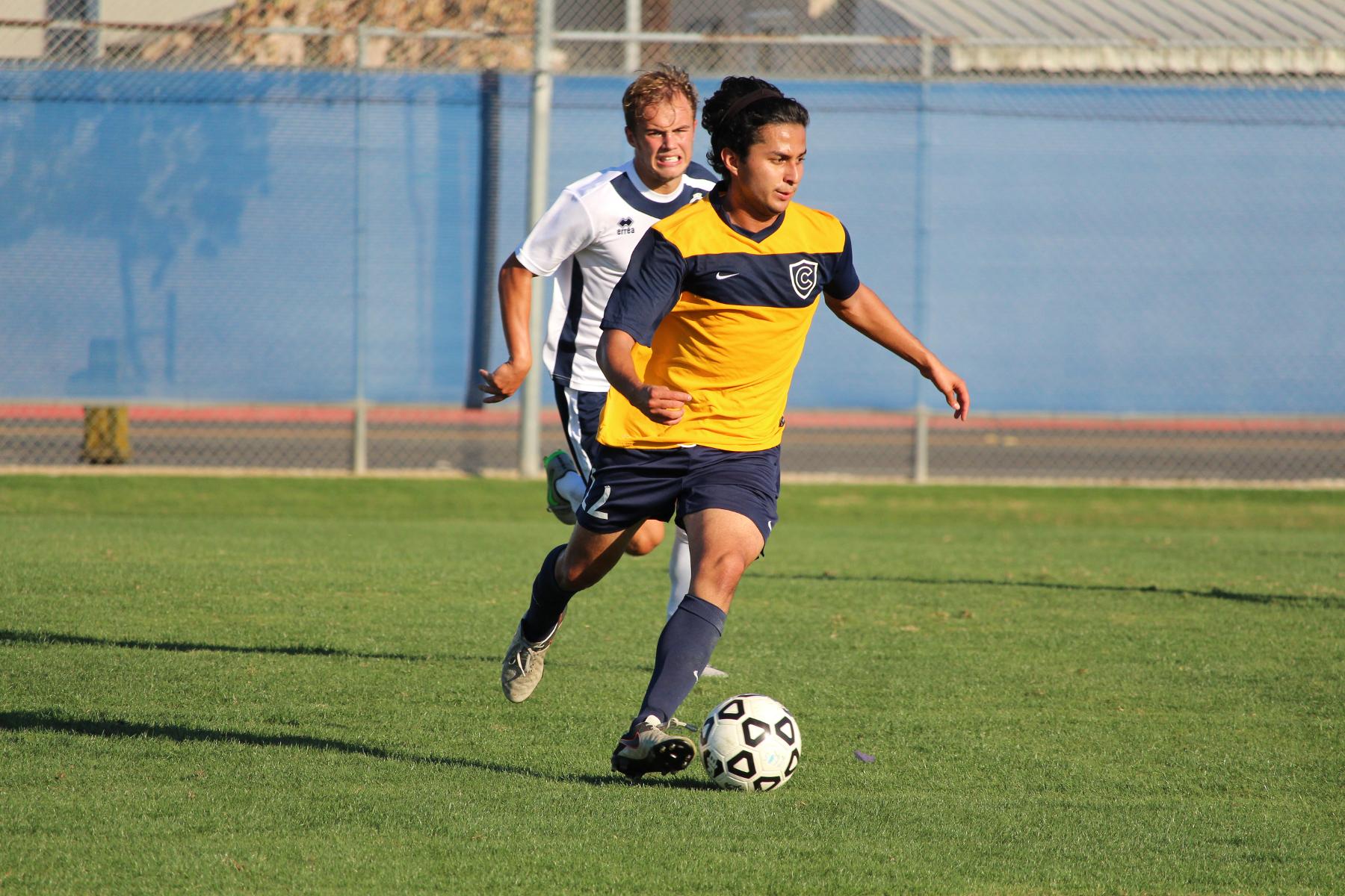 Men's Soccer Falls to Irvine Valley College, 4-2