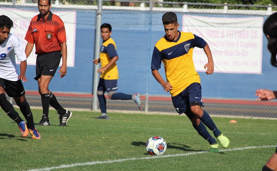 Men's Soccer Claims Top Spot in OEC Standings with Victory Over SCC, 2-1