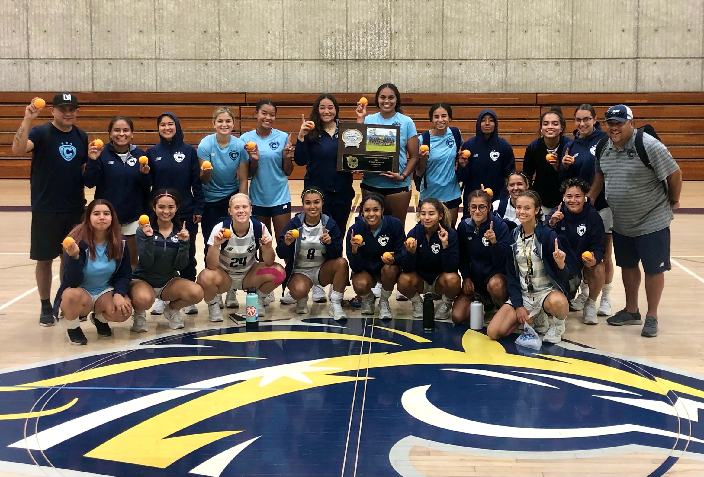 Women's Soccer Are Back to Back OEC Champs!