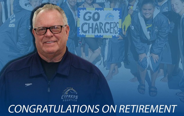 Cypress Swim & Dive Bids Farewell to Larry Beidler After 25 Years with the Chargers
