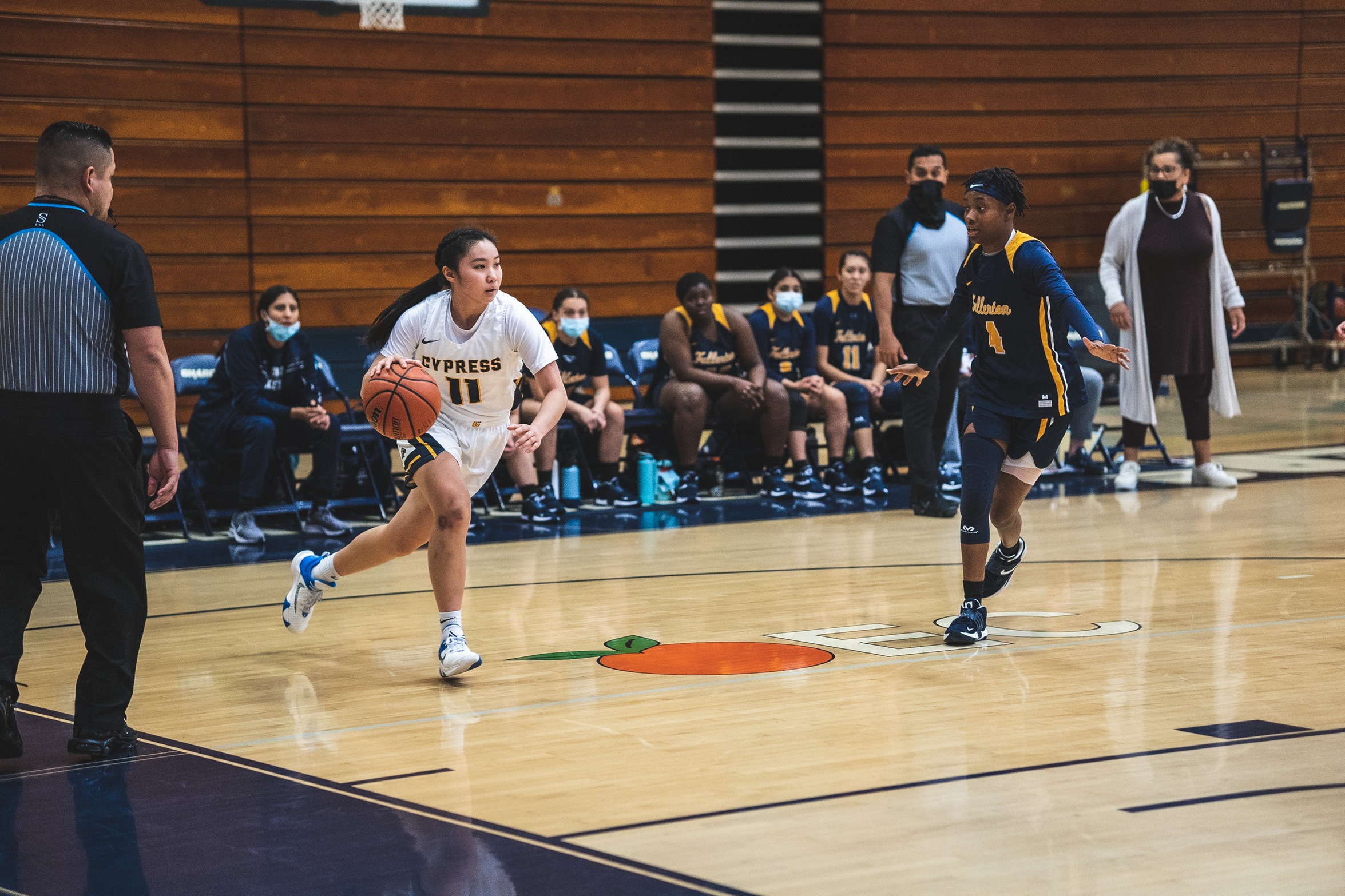Chargers Take Down Rival Fullerton, 60-53