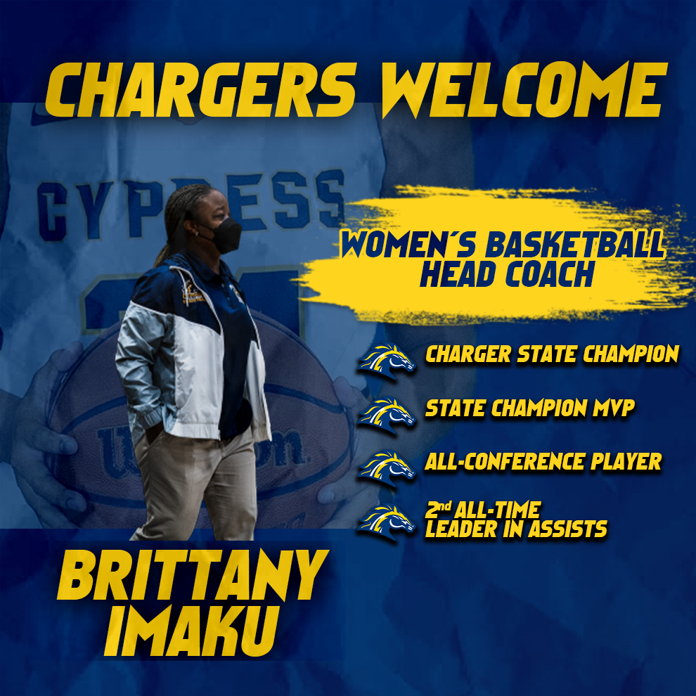 Chargers Name Brittany Imaku Head Women's Basketball Coach