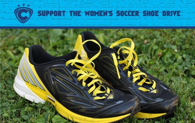 Support the Women's Soccer Shoe Drive
