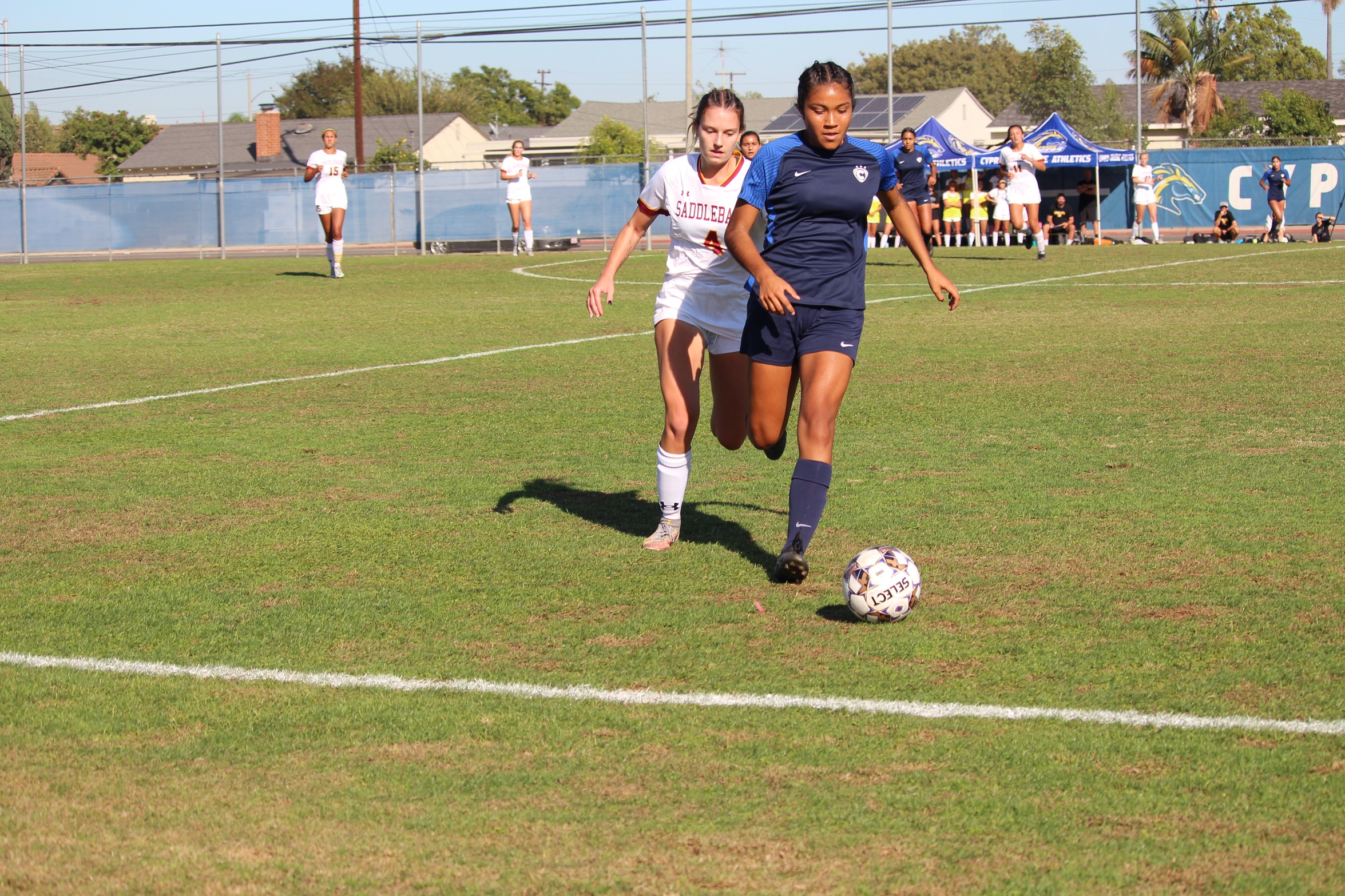 Cypress Ends in a Draw Against Saddleback