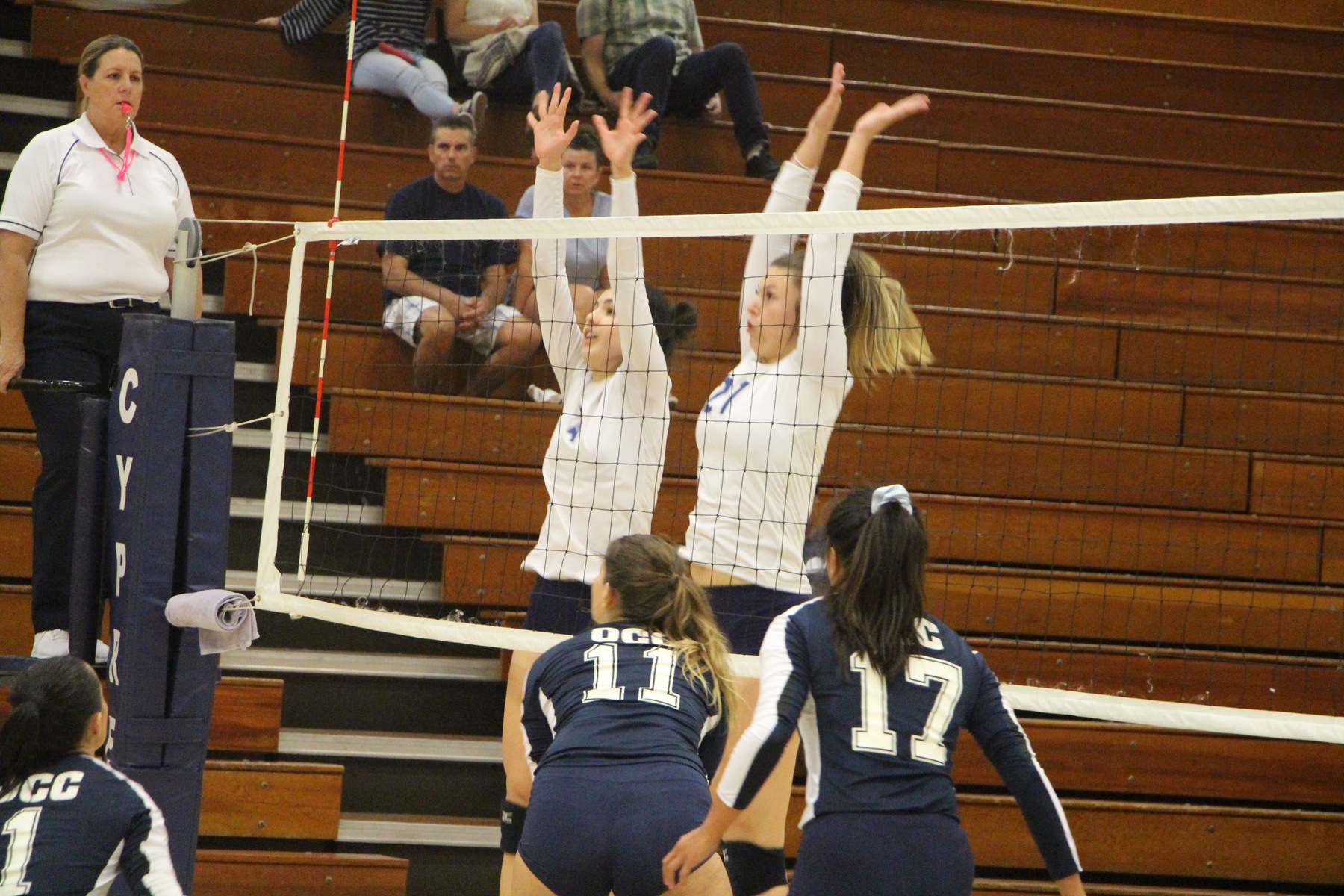 No. 18 Chargers Knock Off Tigers in Four Sets