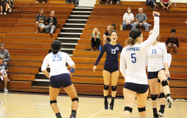 No. 12 Lady Chargers Rally to Defeat Gauchos in Five Set Thriller