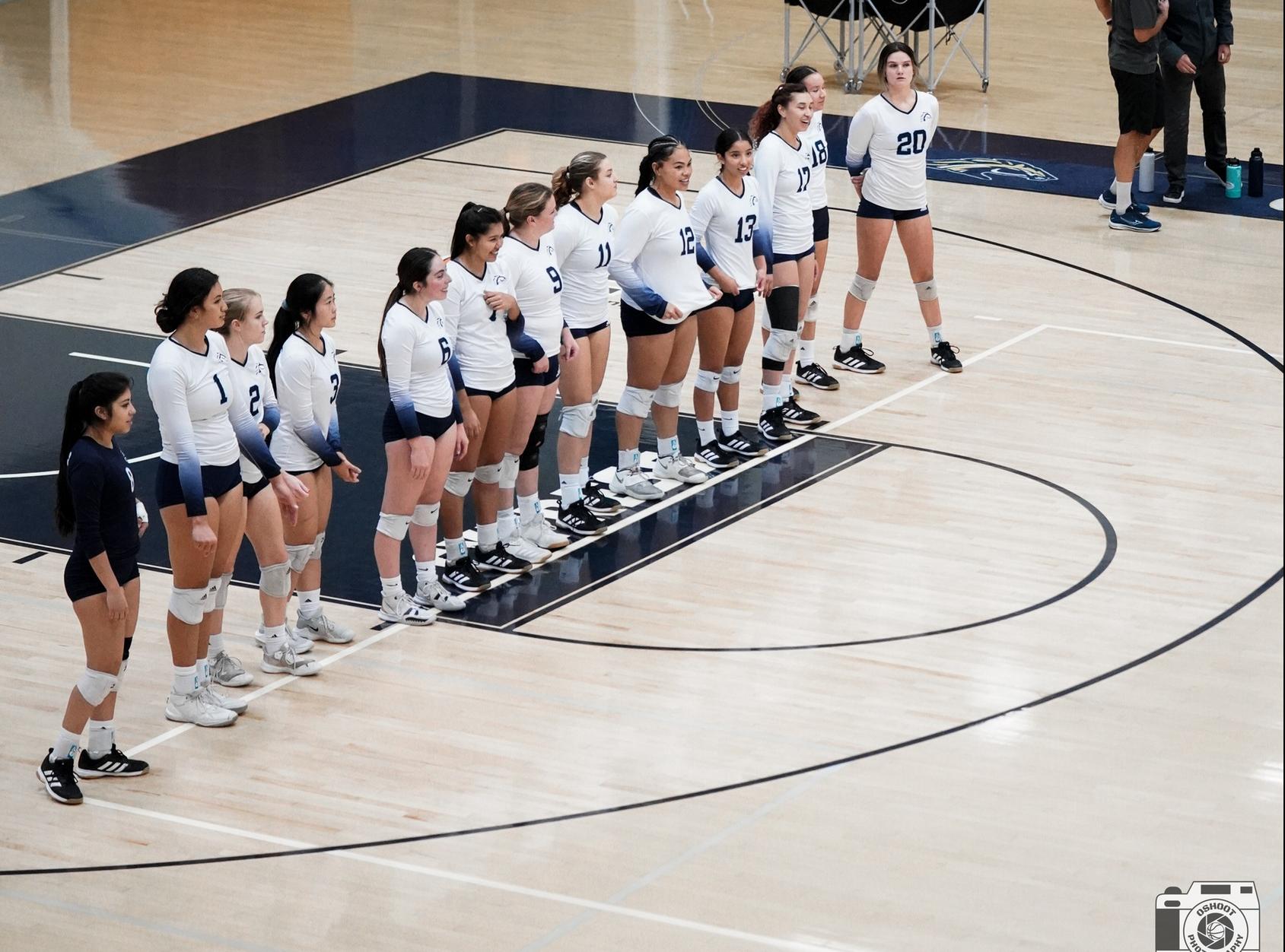 Women’s Volleyball Set to Face OEC Rival in Second Round of CCCAA Playoffs