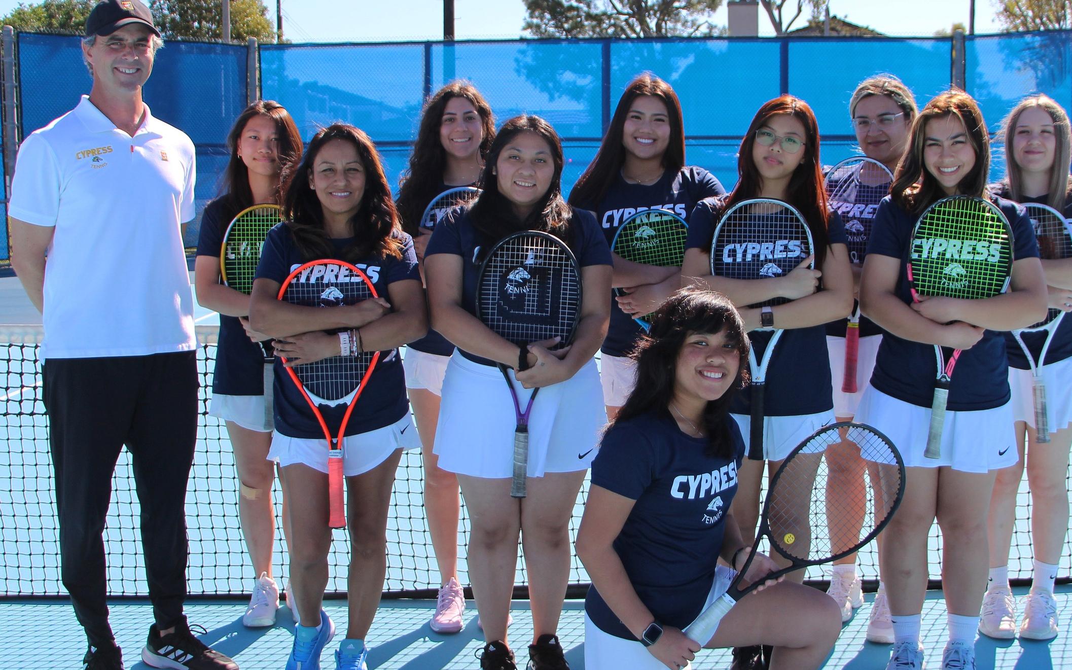 Cypress Women’s Tennis Wrap Up Season in Ojai