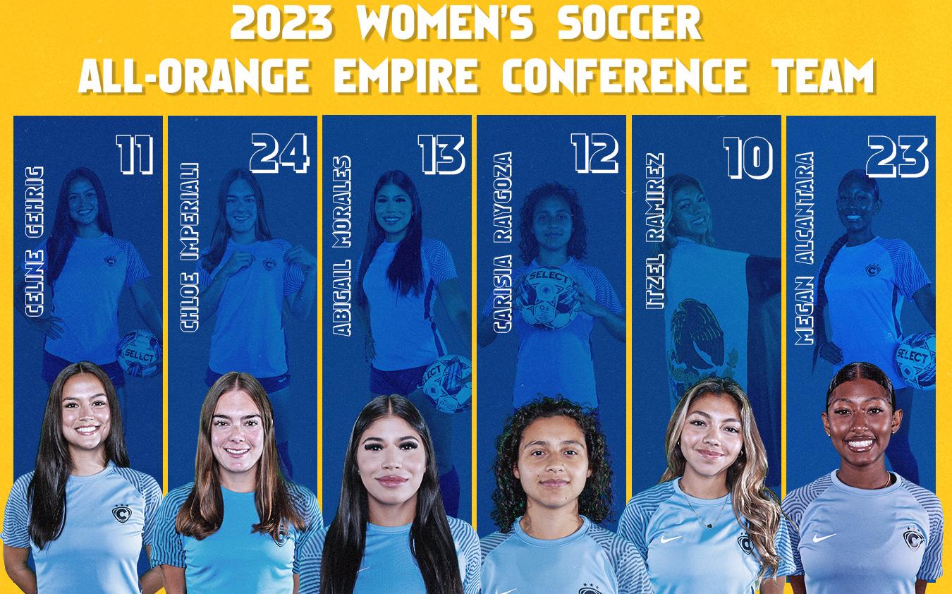 Women's Soccer All-Orange Empire Conference Awards
