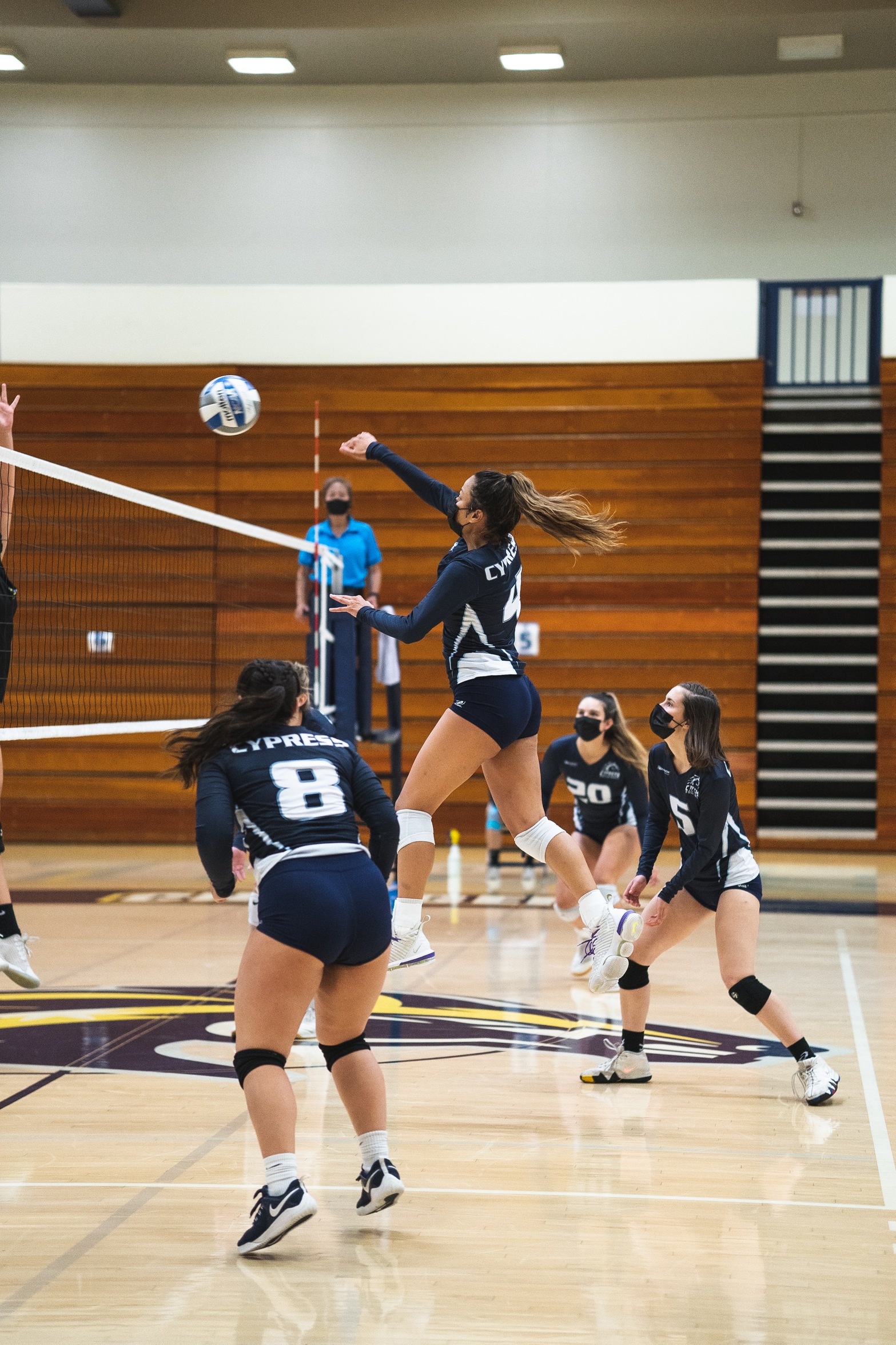 Cypress Volleyball Splits Matches in Season Opener
