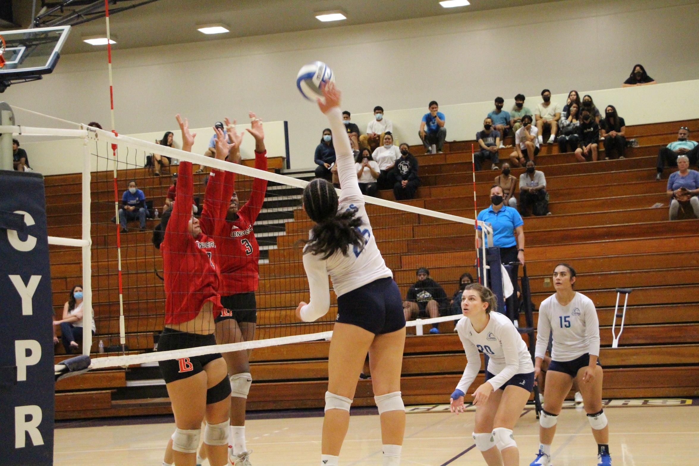 #21 Cypress Volleyball Upsets #14 Long Beach in Four Sets